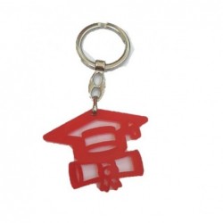 PORTACHIAVI PLEXI ROSSO LAUREA 4x6cm [0141837-00.jpg]
