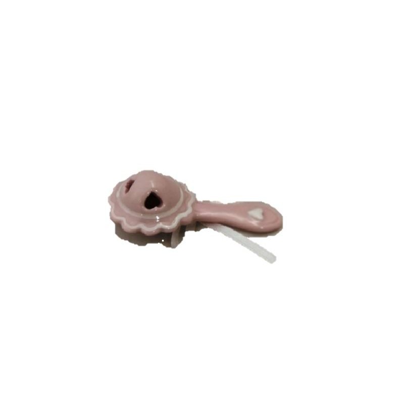 SONAGLINO C/FIOCCO 6cm ROSA [0142170-00.jpg]