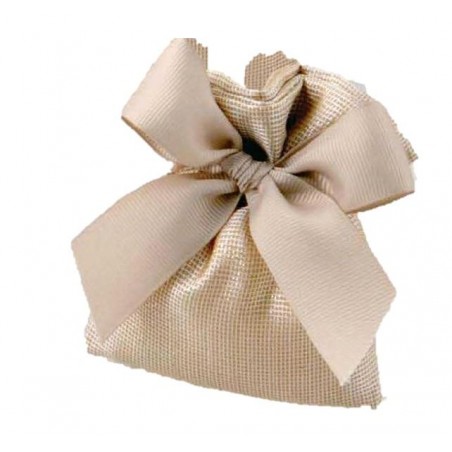 SACCHETTO MINI PIATTO LUREX ORO 11x11 [0147048-00.jpg]