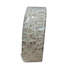 NASTRO RAGNATELA 25x5mt CREMA