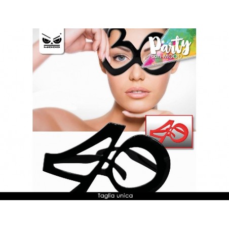 OCCHIALI PARTY 40 ANNI TORTA [8402124-00.jpg]