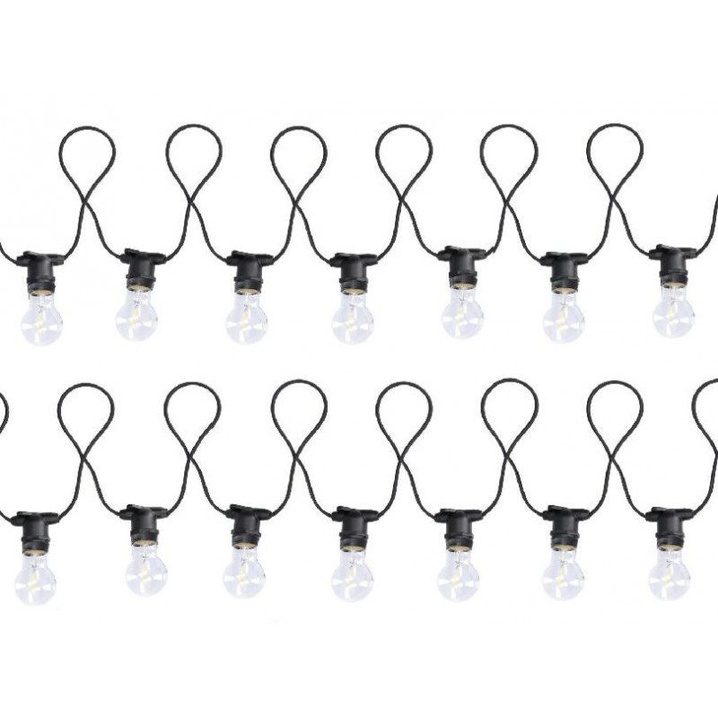 PROLUNGA FILO 10 LAMPADINE 5mt BIANCO CALDO X ESTERNO [9901003-00.jpg]