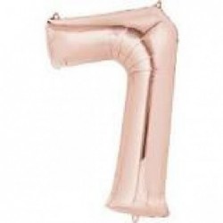 PALLONCINO FOIL 80cm ORO ROSA NR.7 [8415117-00.jpg]