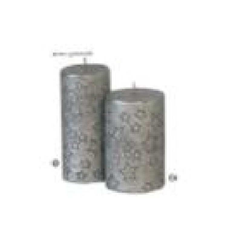 CANDELA-MOCCOLO 120/58 ARGENTO STELLE [0711663-00.jpg]