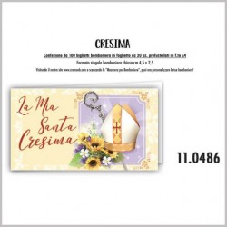 BOMBONIERE CRESIMA CREMA...