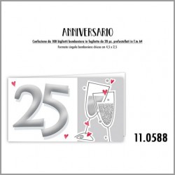 BOMBONIERE 25 ANNIV. 100pz...