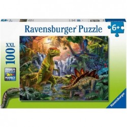 ---PUZZLE 100pz 49x36-XXL DINOSAURI [0250438-00.jpg]
