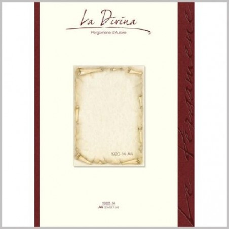 PERGAMENA A4 DIPLOMA C/ORO 10fg 160gr [2201104-00.jpg]