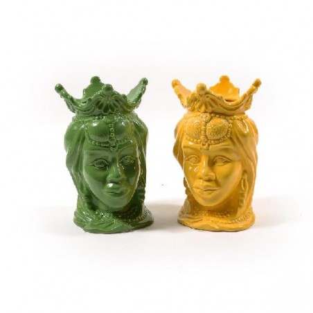 ---VASO TESTA DI MORO QUEEN GIALLO O VER 17x17h25cm [0142208-00.jpg]