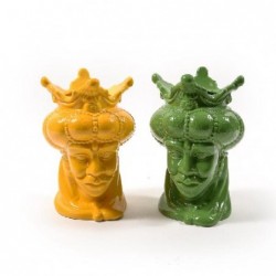 ---VASO TESTA DI MORO KING GIALLO O VERD 17x17h25cm [0142213-00.jpg]