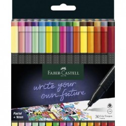 FABER CASTELL FINEPEN GRIP 0,4mm 30pz [1211503-00.jpg]
