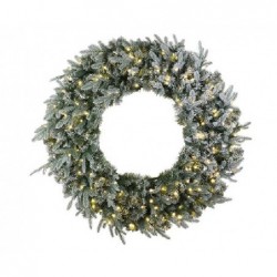 --GHIRLANDA INNEVATA CON 200 LED d100cm [TONO20797-00.jpg]