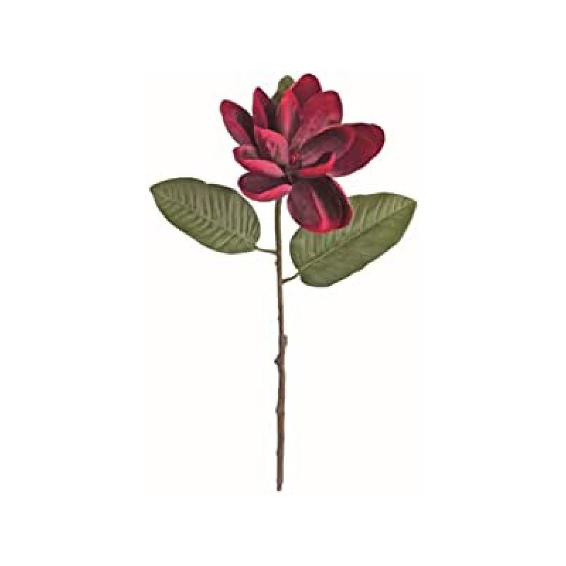 PEONIA IN VELLUTO ROSSO h52cm [TONO24654-00.jpg]