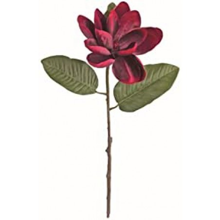 PEONIA IN VELLUTO ROSSO h52cm [TONO24654-00.jpg]