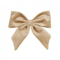 ---FIOCCO VELLUTO CAMMELLO ADESIVO 12cm [TONO21444-00.jpg]