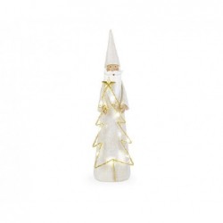 ---BABBO NATALE BIANCO CON LED 22cm [TONO21400-00.jpg]