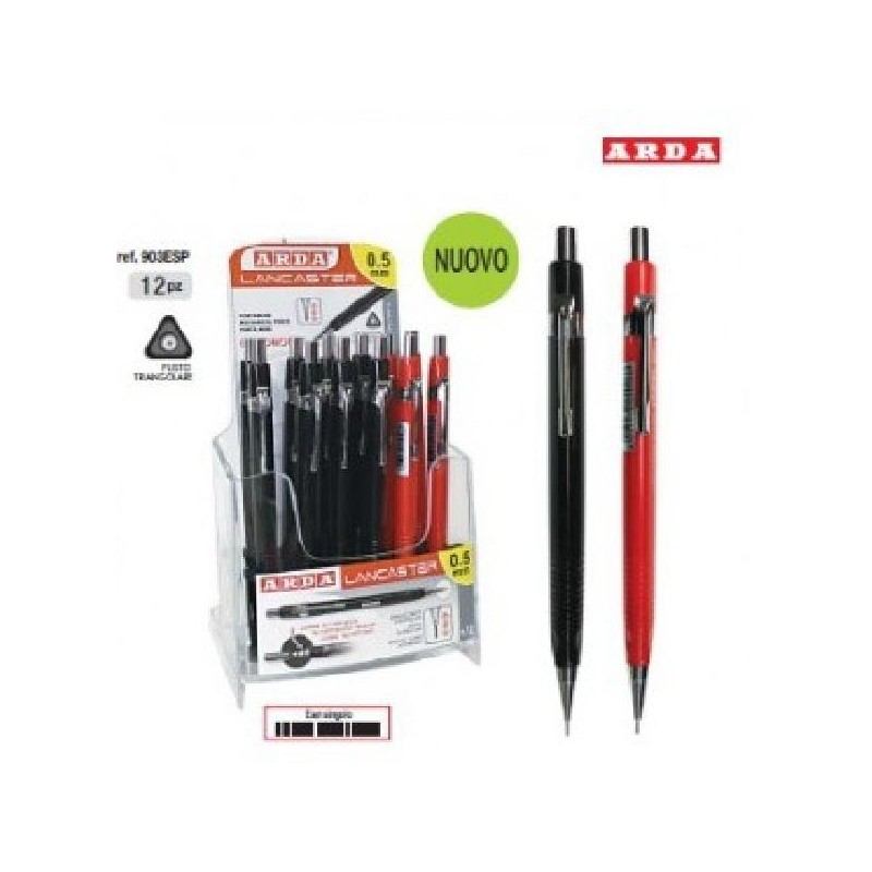---PORTAMINE ARDA LANCASTER 0,5mm 12pz [1020805-00.jpg]