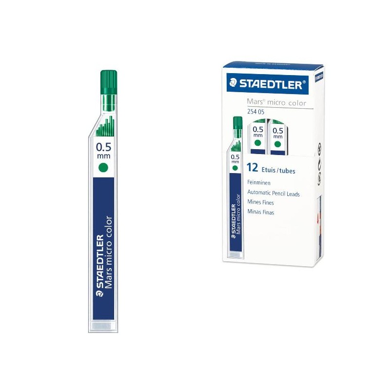 MINE 05mm-STAEDTLER 12pz VERDE [1031590-00.jpg]