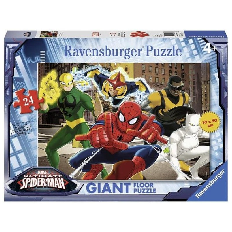 ---PUZZLE 24pz PAVIMENTO 50x70-SPIDERMAN [0250417-00.jpg]