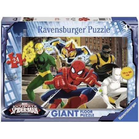 ---PUZZLE 24pz PAVIMENTO 50x70-SPIDERMAN [0250417-00.jpg]