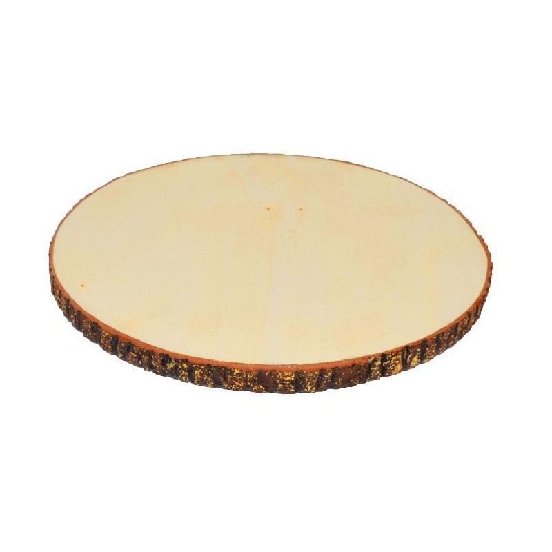 BASE IN LEGNO NATURALE DIAMETRO 20cm [9012011-00.jpg]
