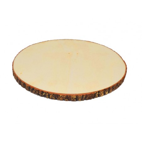BASE IN LEGNO NATURALE DIAMETRO 20cm [9012011-00.jpg]