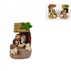 ---NATIVITA' BAMBINI CAPANNA 12cm-2sogg [9011192-00.jpg]