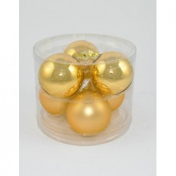 ---BOX 6 SFERE VETRO ORO d10cm [9015335-00.jpg]