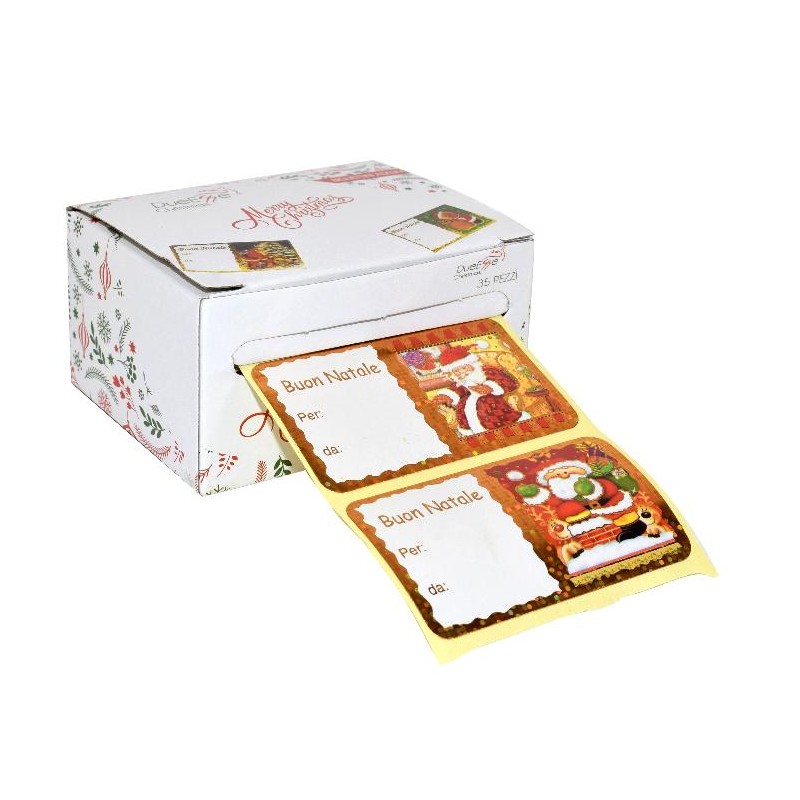 ROTOLO 35 CHIUDIPACCO ADESIVI NATALE IN PRATICO BOX DISPLAY [9901054-00.jpg]