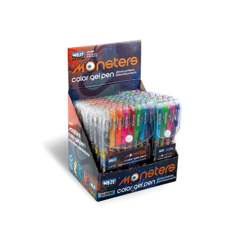 PENNE GLITTER PROFUMATE 20bl ANIMAL 10set8pz 2.70 - 10set4pz 1.60 [1101094-00.jpg]
