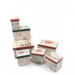 ---SET 7 SCATOLE VINTAGExmas 38x28x17 - 16x12x15 [2650080-00.jpg]