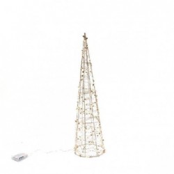 CONO LED BATTERIA DIAMONDS d16h60cm [9015025-00.jpg]