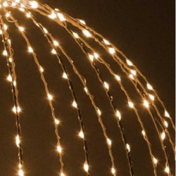 PALLA DI NATALE ROTANTE d12cm ROSSA CON LED [9010029-20.jpg]
