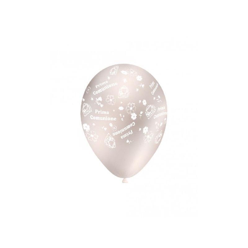 LATTICE COMUNIONE 32cm-100pz PERLA 60 STAMPA GLOBO BIANCO [8423341-00.jpg]
