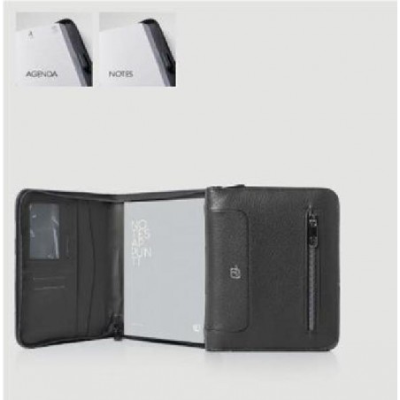 PORTABLOCCO A/4 GATE C/ZIP ECOPELLE NERO [8248GAT34-00.jpg]