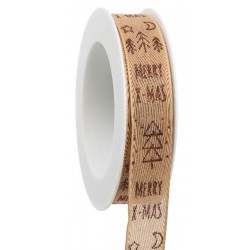 NASTRO AVANA SCRITTA ORO mm25x20mt [2703743-00.jpg]