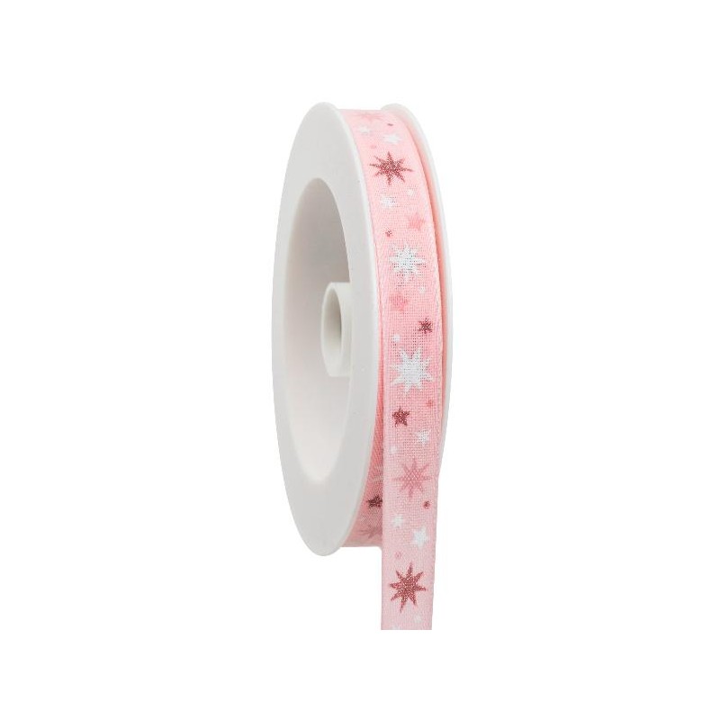 NASTRO COTONE ROSA C/STELLE 15x20mt [2702384-00.jpg]