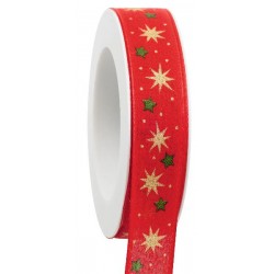 NASTRO COTONE ROSSO C/STELLE 25x20mt [2702381-00.jpg]