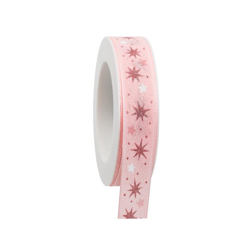 NASTRO COTONE ROSA C/STELLE 25x20mt [2702385-00.jpg]