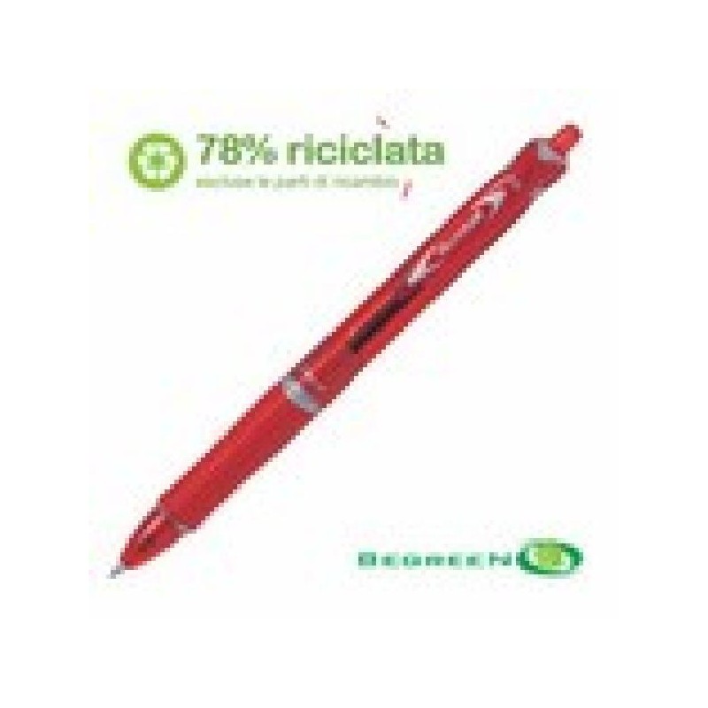 PILOT ACROBALL WHITE BEGREEN ROSSO [1112880-00.jpg]