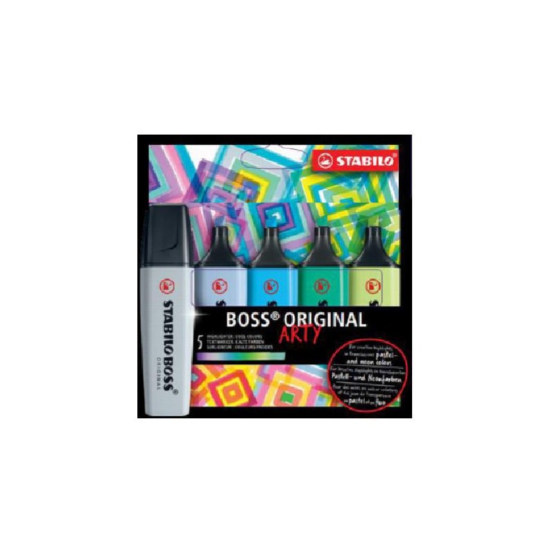 STABILO BOSS NATURE COLORS NEW 4pz [1234211-00.jpg]