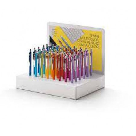 ---PENNA SFERA METALLO COLOR 13cm [1118ST-00.jpg]