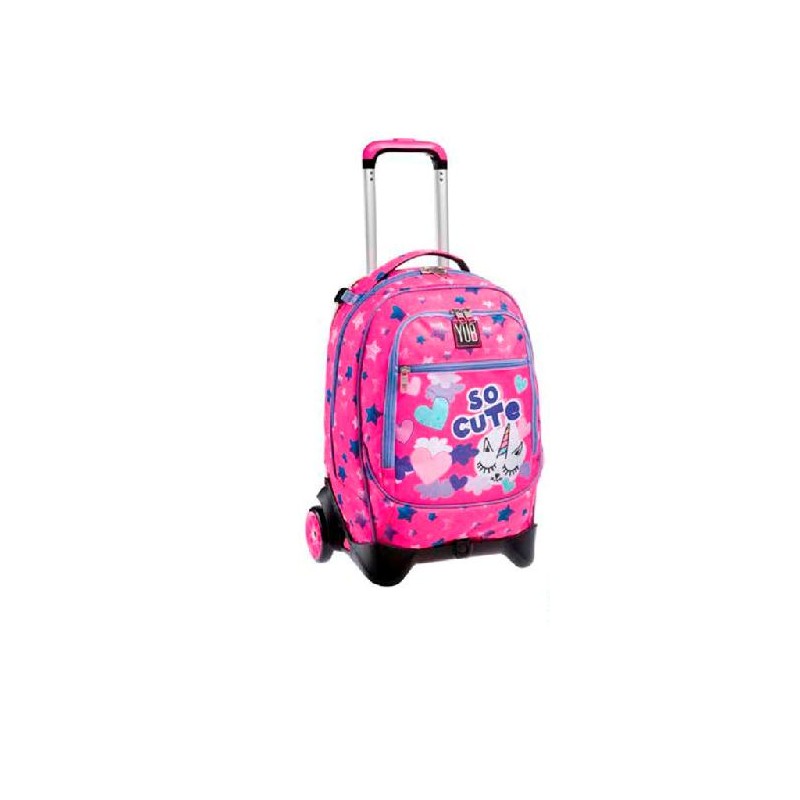 ZAINO TROLLEY YUB SEVEN GIRL UNICORNO [7110208-00.jpg]