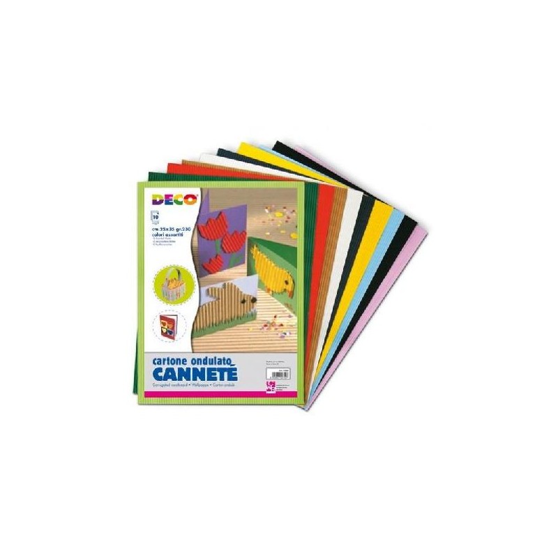 CARTONCINO ONDA-25x35-10ff CANNETE' [2513501-00.jpg]