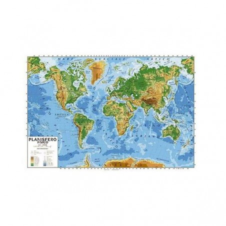 CARTINA GEOGRAFICA 100x140 PLANISFERO [8310102-00.jpg]