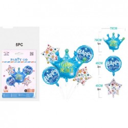 SET 5 FOIL COMPLEANNO PRINCE [8420170-00.jpg]