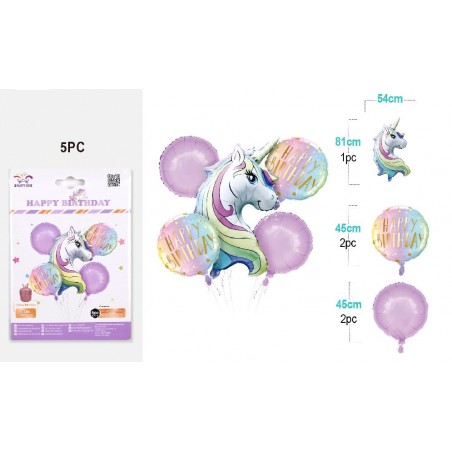 ---SET 5 FOIL COMPLEANNO UNICORNO [8420173-00.jpg]