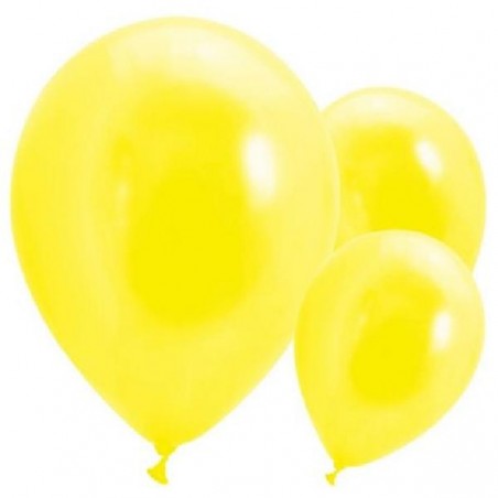 PALLONCINI MEDIO cm28-GIALLI-16pz [8402050-00.jpg]