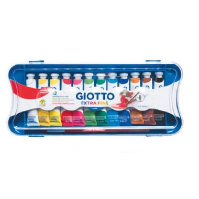 GIOTTO TEMPERE 12pz tubo4-12ml [FILA304100-00.jpg]