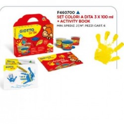 GIOTTO BEBE	 COLORI a DITA 3x100ml [FILA460700-00.jpg]